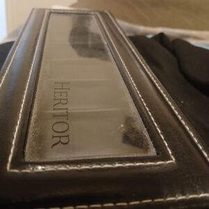 Leather Heritor 6 watch box